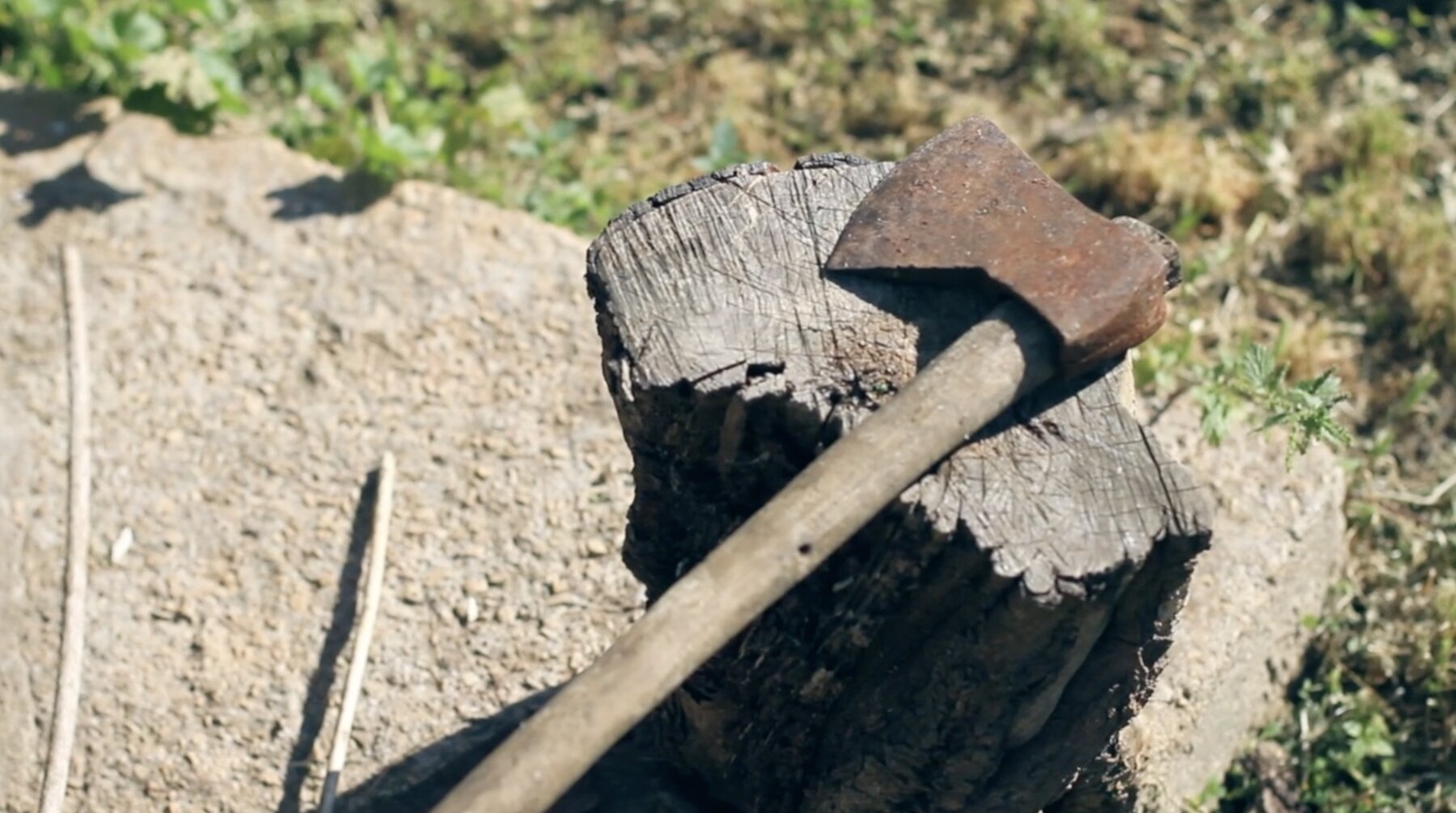 Hacha de trabajo de Palou
